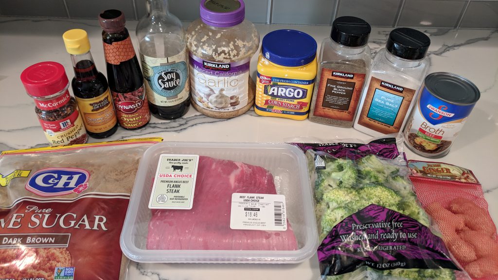 beef & broccoli ingredients
