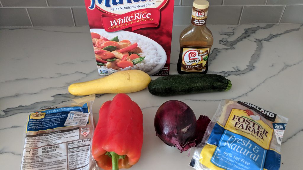 chicken veggie stir fry ingredients