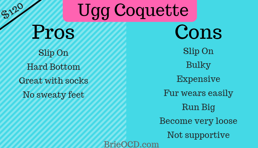 ugg coquette pros cons