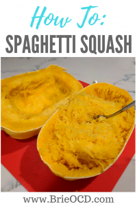 How To: Cook Spaghetti Squash - BrieOCD