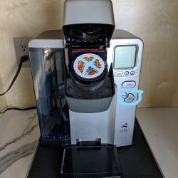 inkedstep 2 remove k cup and run with hot water li