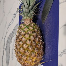 pineapple ready to cut