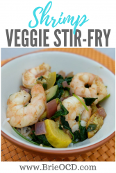 shrimp & veggie stir fry