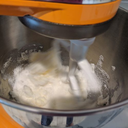 funfetti bundt cake cream together sugar butter and shortening