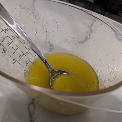 make lemon dressing