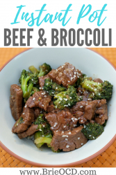 instant pot beef & broccoli