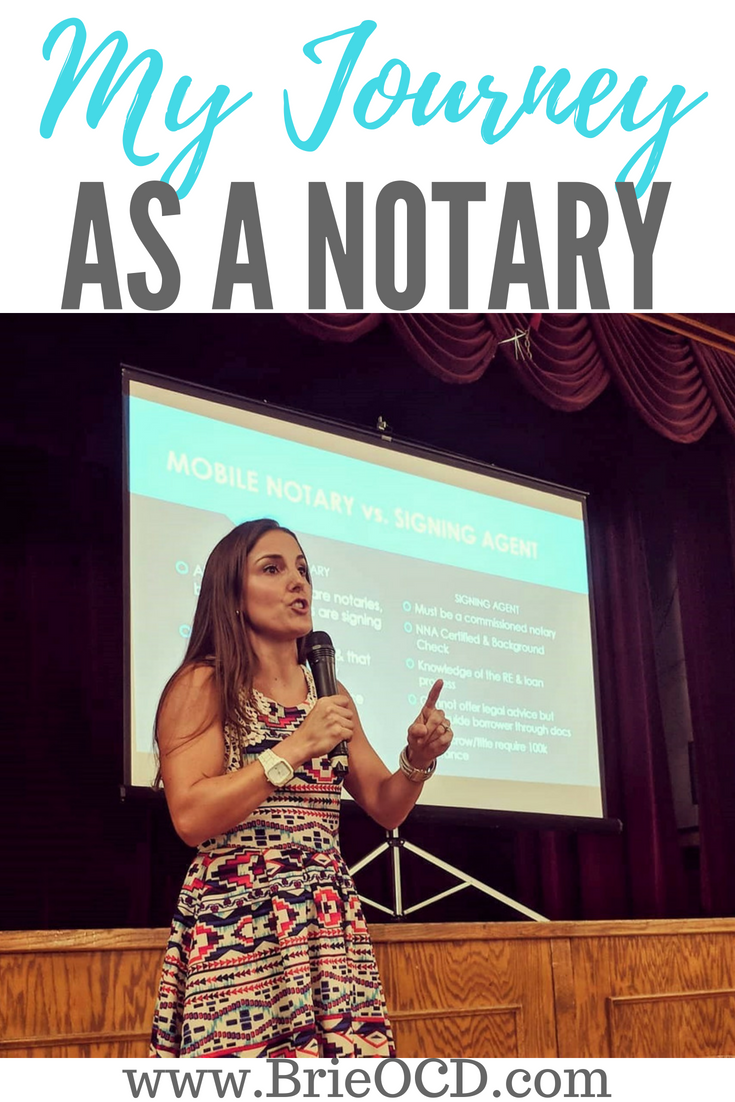 my journey as a notary