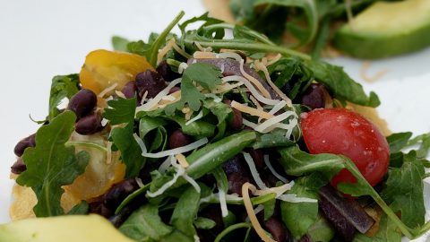 vegetarian tostada final