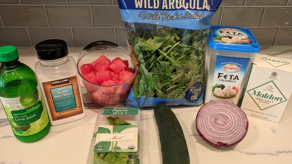 watermelon feta salad ingredients