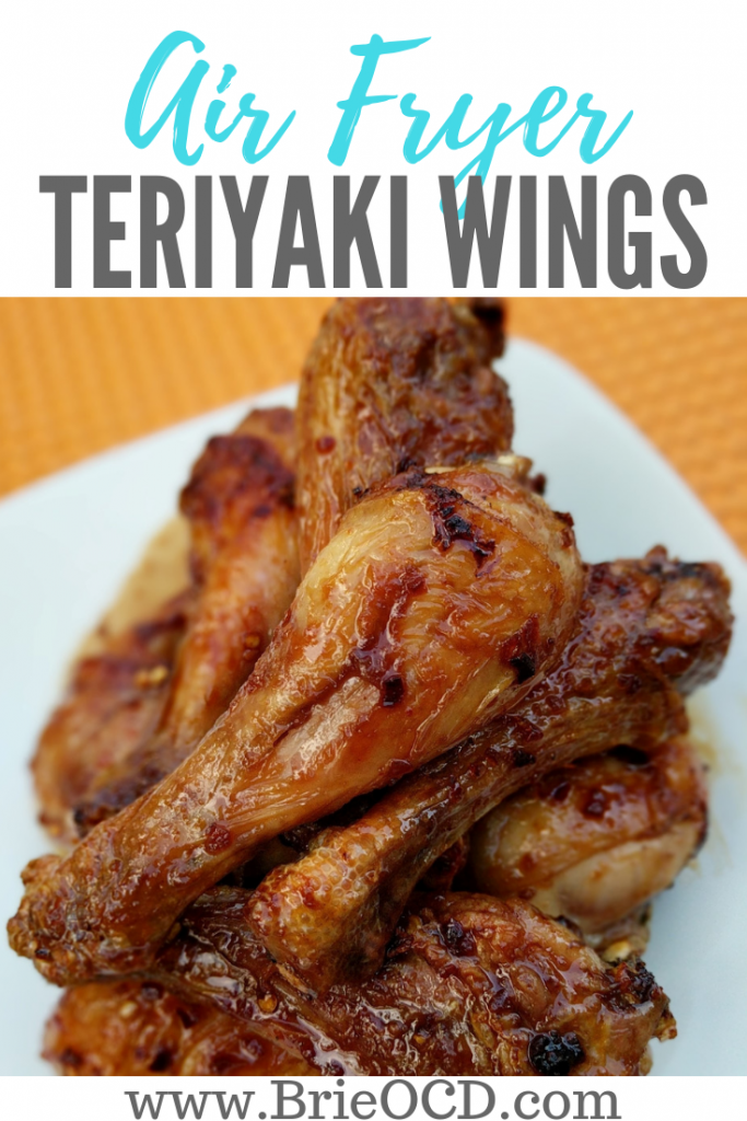 Air Fryer: Teriyaki Chicken Wings - Brie OCD
