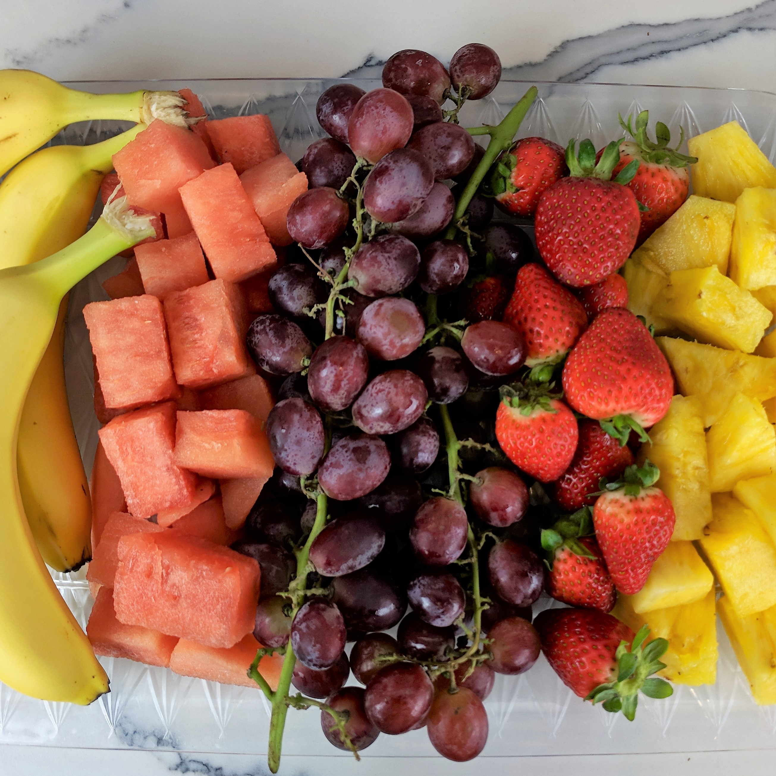 5 minute Fresh Fruit Platter - BrieOCD